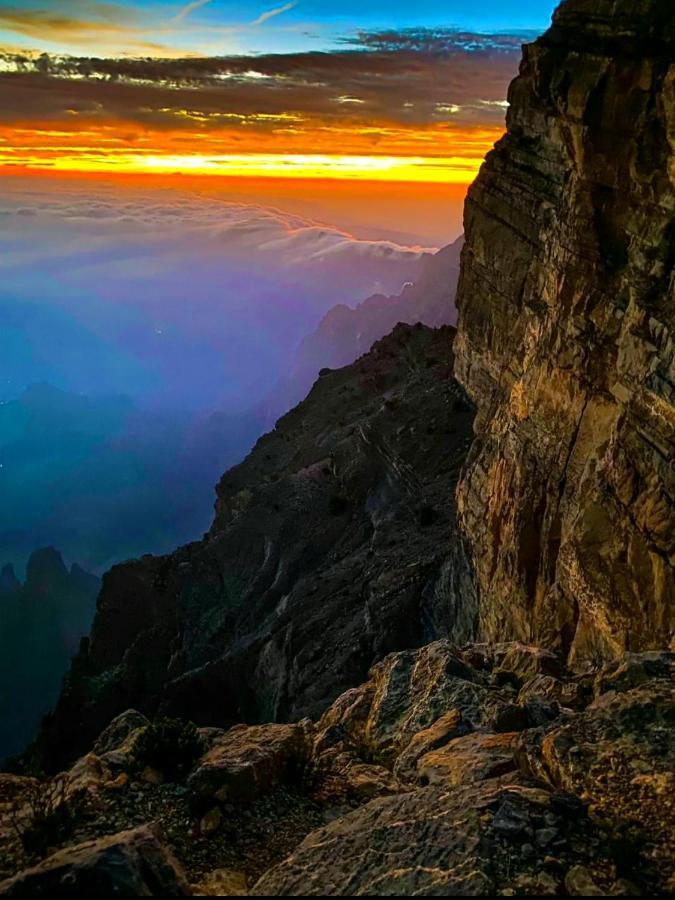 Sunset View Hill Jabal Shams Villa Misfah Bagian luar foto