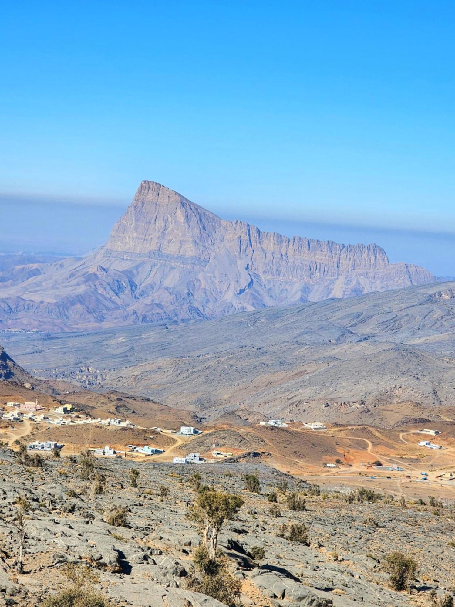 Sunset View Hill Jabal Shams Villa Misfah Bagian luar foto